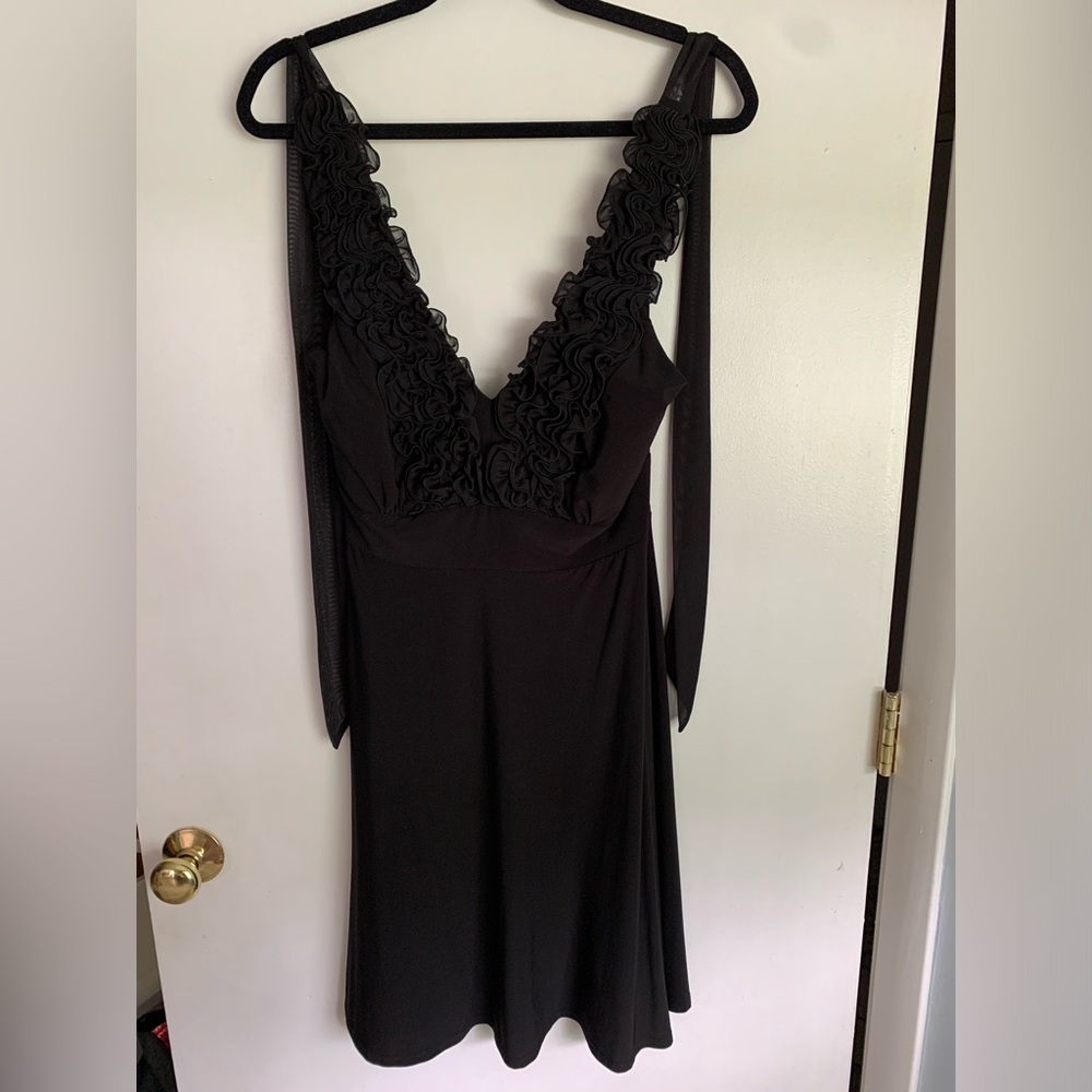 Black Halter Dress